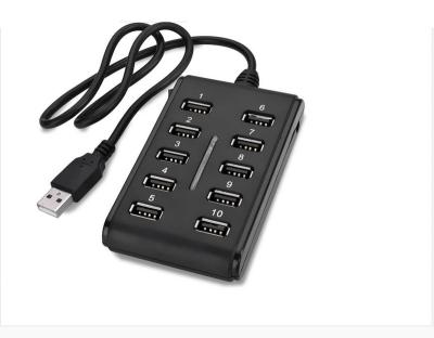 China 87W PD Porn + Data Transfer Hub 10port USB 2.0 High Speed ​​Port Free HUB For Fast Transmission 10 Port Ethernet Hub for sale