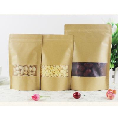 China Cheap Anti Oil Food Packaging Kraft Paper Sealed Bag Professional Anti Oil Manufacture for sale