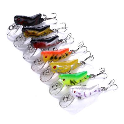 China ABS Hard Plastic Hengjia Insect Lure 45mm Trout 4.1g Fishing Bass Lure Fishing Lures for sale