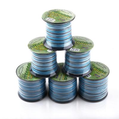 China High Tensile Super Strong Durable 300 Meters Fishing Line PE Braided Fishing Line 4 Strands Braided Fishing Line for sale