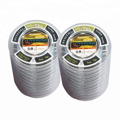 China Fishing Line 100m Black Diamond Hengjia Fishing Line 4 Series Gray for sale