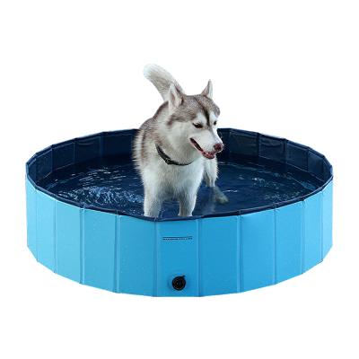 China Stocked Running Collapsible Collapsible Cat Bath Bathtub Portable Bathing Tub US Dog Pet Pool For Kids Thickening Material for sale