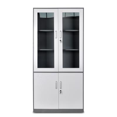 China OEM&ODM Storage Office Furniture Cabinet Manufacturers Steel Metal 2 Door Closet Storage File Cabinet for sale