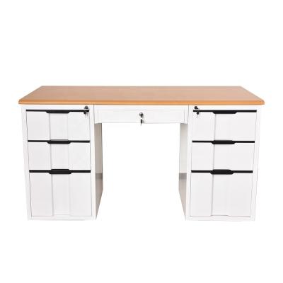 China Modern Design Custom House Office Desk Set Side Cabinet for sale