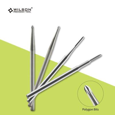 China Quickly Remove Uncoated Polygon Bit Competitive All In 1 High Wear Resistance High Quality Carbide Nail Bits Nail Bits for sale