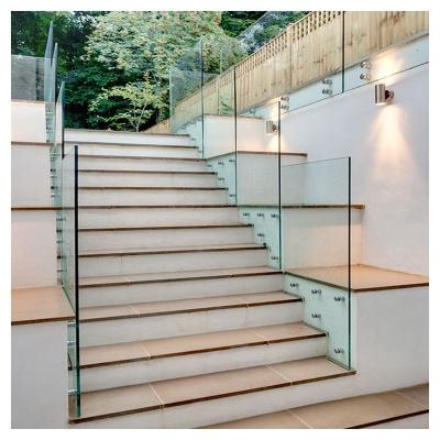 China Traditional CBDMART Adjustable Standoff Railing Glass Balustrade Side Fittings Indoor Railing for sale