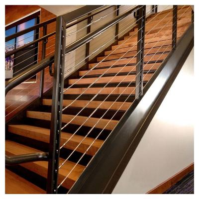 China Traditional CBDMART Cable Railing Outdoor Aluminum Cable Deck Railing System Balustrades Handrails for sale