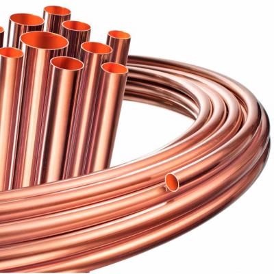 China Water Tube CBDMART High Quality Refrigeration Air Conditioner Connecting Copper Pipe Copper Coil Copper for sale