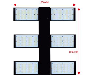 China Seed Starting LED 2021 Grow Light Red White Spectrum Plant Indoor 3500K Led Grow Outdoor Light Flow for sale