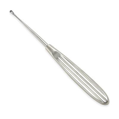 China Large Surgery Steel Tool Medium And Small Stainless Steel Curette Dermatology Curette For Nose for sale