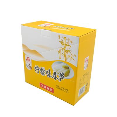 China Low Fat Chinese Seasoning Bamboo Shoots Spicy Lemon Flavored Bamboo Shoots Snacks For Daily for sale