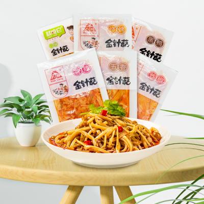 China PRESERVED Small Casual Flammulina Spreads Vegetarian Snacks For Free Sample for sale