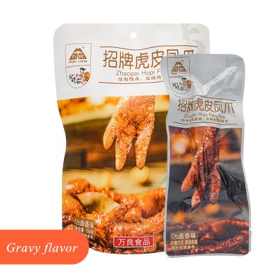 China Nutritious 138G Chinese Marinated Chicken Feet Meat Snacks For Asia for sale