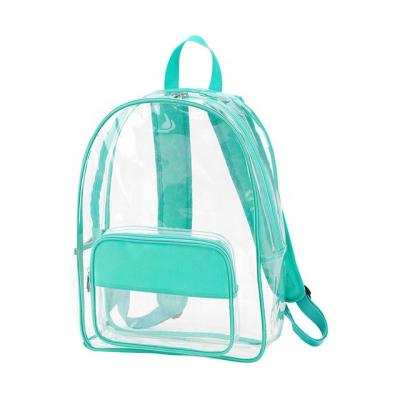 China Convenient compact popular transparent backpack school bags girl waterproof backpack bag children backpack bag for sale