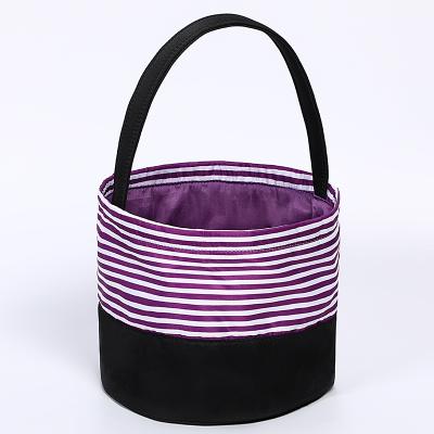 China Customized Hot Sale Decoration Candy Bucket Tote Bag Customized Soft Bucket Gift Wholesales Halloween Bucket for sale