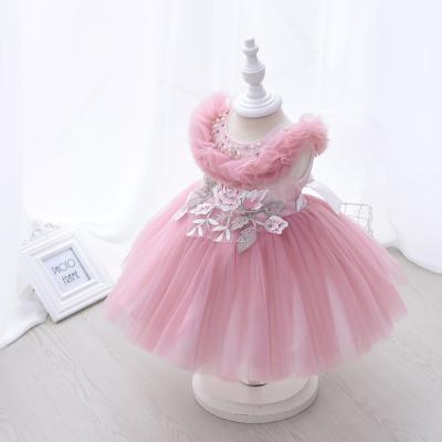 China Latest Fashion Breathable Child Toddler Bridesmaid Baby Dress for sale