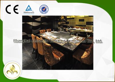 China Diez asientos LPG/tabla de la parrilla de Teppanyaki del gas natural de la tubería, tabla residencial de la parrilla de Hibachi en venta