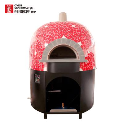 China Lava Rock Italy Pizza Oven-Gas-Heizungs-Runde oder Quadrat-oberster Gebrauch im Freien zu verkaufen