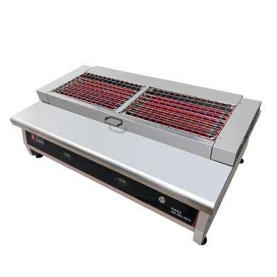 China Nachgemachter Holzkohle GRILL-Grill elektrischer Heizungsgrill-Grill digitaler Steuerung 1200mm zu verkaufen