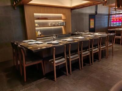 China Customized Decoration Furniture Restaurant Hibachi Grill Temperature Range 50-300C zu verkaufen