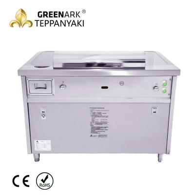 China 9 Sitzgas Teppanyaki-Grill-Edelstahl materielles 380v 50hz für Grill zu verkaufen