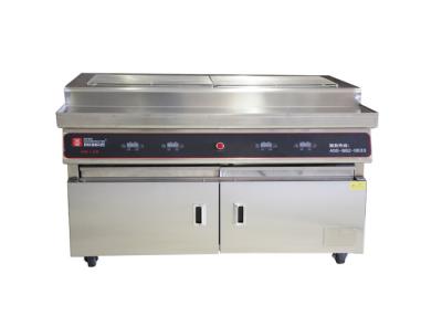 Chine type grillant machines de charbon de bois de gril de BARBECUE de secteur de 1000mm de gril de poulet de barbecue de restaurant à vendre