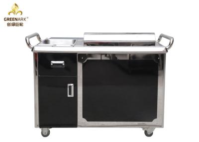 China Zwart Japans 1200mm Teppanyaki Grill Kokend Materiaal/Plaat van Restaurant de Elektrische Teppanyaki Te koop