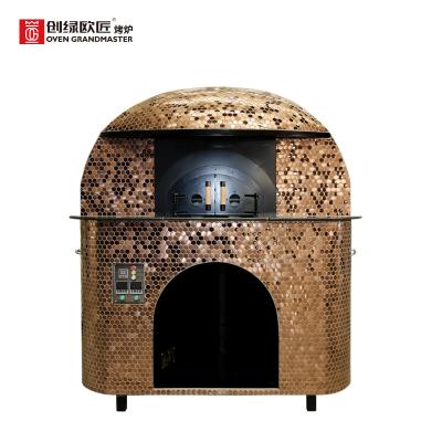 China Elektrischer traditioneller italienischer Pizza-Oven Copper Decoration Napoli Outdoor-Ofen zu verkaufen