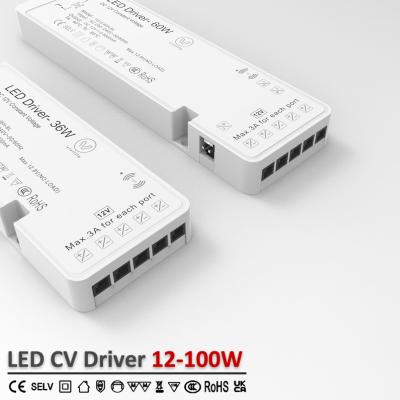 China 24W 30W 36W 60W Led Light Driver Cob Strip Ultra W Thin 18 24 36 Cabinets Chip Ic Furniture Port SMD TS12/TS24 for sale