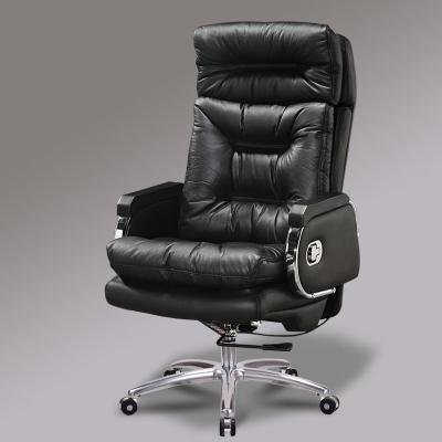 China Factory Manufacturer Direct Sale Leather (Height)Adjustable Swivel Office Chair With Headrest for sale