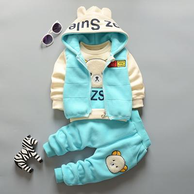 Chine Casual Hot Sale Boys Spring Clothing Set 3 Pcs Baby Winter Clothes Set Cartoon Baby Boy Clothing Sets 2 3 Years Old à vendre