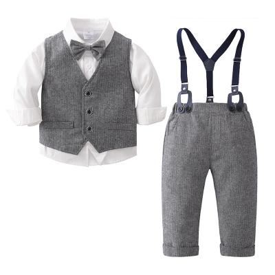 China Casual Hot Selling Baby Boy Suit Home Wear Cute Baby Boy Suit Soft Breathable Baby Suit Boy à venda