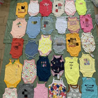 Китай Low Price 100% Low Price Cotton Baby Romper Clothing Wholesale Unisex Stock 0-24M Baby Clothing продается