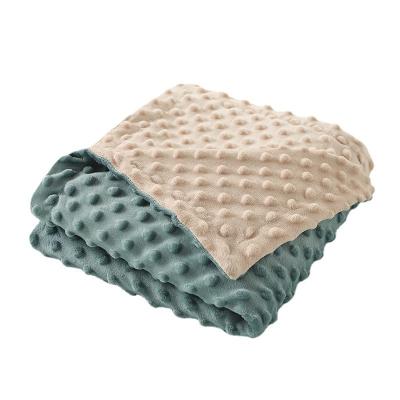 中国 Double Super Soft Anti-Static Minky Dot Newborn Swaddle 30