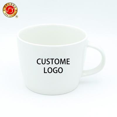 China 2022 New Design 11oz 15oz Coffee Enamel Sublimation Viable White Coffee Mug for sale