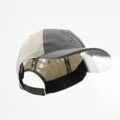 China COMMON Customize Logo 3 D Color-blocking Unstructured Embroidery LED Sports Baseball Cap With LED Lights for sale