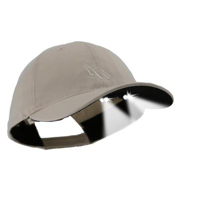 China COMMON Promotional Good Quality Custom Camping Fitted LED Lighting Cap for sale