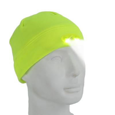 China COMMON OEM Custom Design Wholesale High Quality Outdoor Unisex Skull Hat Light Up Beanies With LED Lights for sale