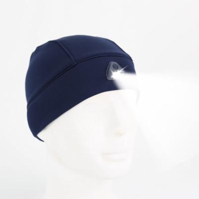 China POWERCAP JOINT Ultra Bright Hands Free LED Lighted Battery Operated Beanie Hat for sale