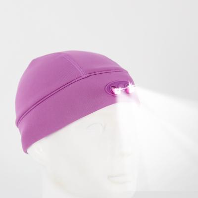 China Autumn And Winter COMMON LED Beanie Hat with LED light for camping, running and fishing for sale