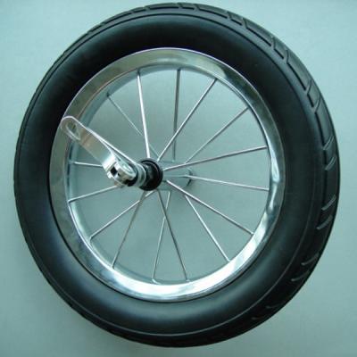 China Bike 12 Inch Aluminum Wheels Vacuum Spoke Wheels Lightweight Bicycle Wheels for sale