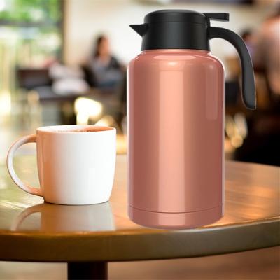 China Wholesale 316 Stainless Steel Insulation Pot Household Large Capacity 2L Travel Sustainable Insulation Portable Water Bottle Coffee Hot Pot for sale