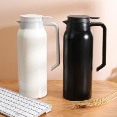 China 304 Stainless Steel Vacuum Insulation Vacuum Pot 1.5L Coffee Water Bottle Viable Household Thermos Pot Water Bottle Hot Flask for sale