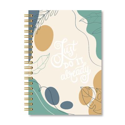 China Hardcover Book 6 - Deluxe Undated Daily Weekly & Monthly Scheduling Agenda A5 Month Goal Action Planner Notebook 8.3 x 5.8