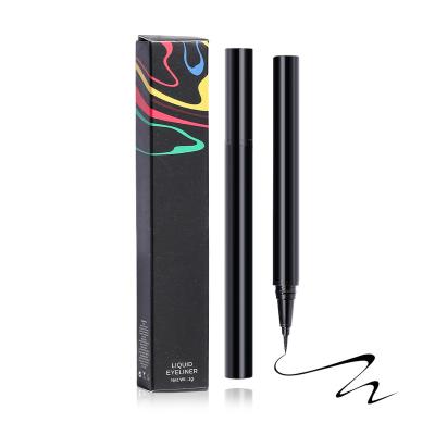 China Pen Private Label Black Eyeliner Waterproof Eye Liner Smooth Smudge Proof Pen Wholesale Waterproof for sale