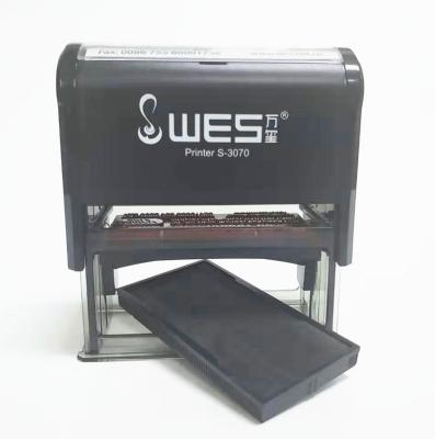 China 100% Eco-friendly WES Nail Soap Stamp SELF-INKING Hot Stamping STAMPS S-3070 for sale