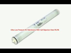 Ultra Low Pressure RO Membrane With Salt Rejection Rate 99.2%