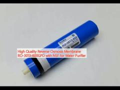 High Quality Reverse Osmosis Membrane RO-3013-600GPD with NSF for Water Purifier