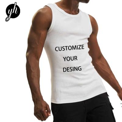 China QUICK DRY Mens Smooth Muscle Shirts Singlet Running Tank Summer Cotton Sleeveless Camisole Plus Size Gym Mens Tank Tops for sale