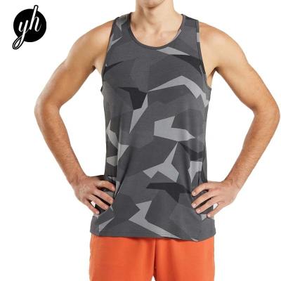 China Wholesale Black Copies QUICK DRY Plus Size Mens Fitness Tank Tops Summer Muscle Gym Custom Tank Tops for sale